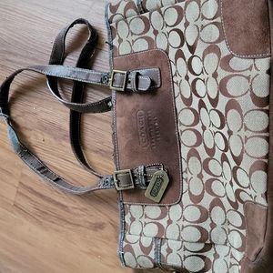 Slightly Beaten coach bag